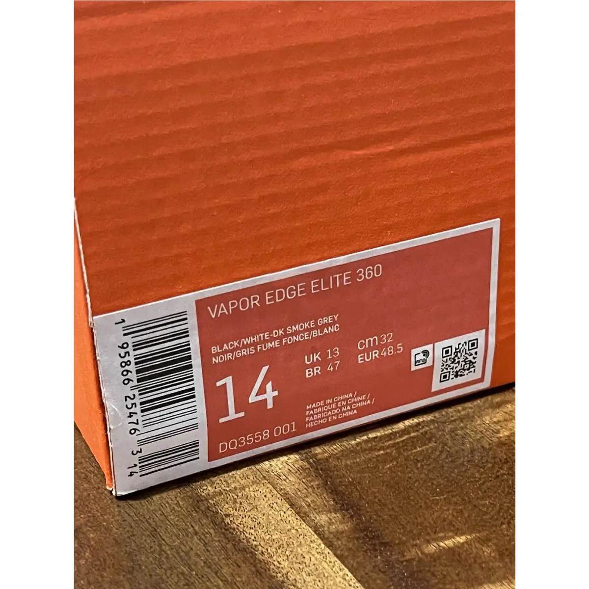 Nike shoes - Nike Vapor Edge - Vapor Edge - DQ3558 - Gray 10