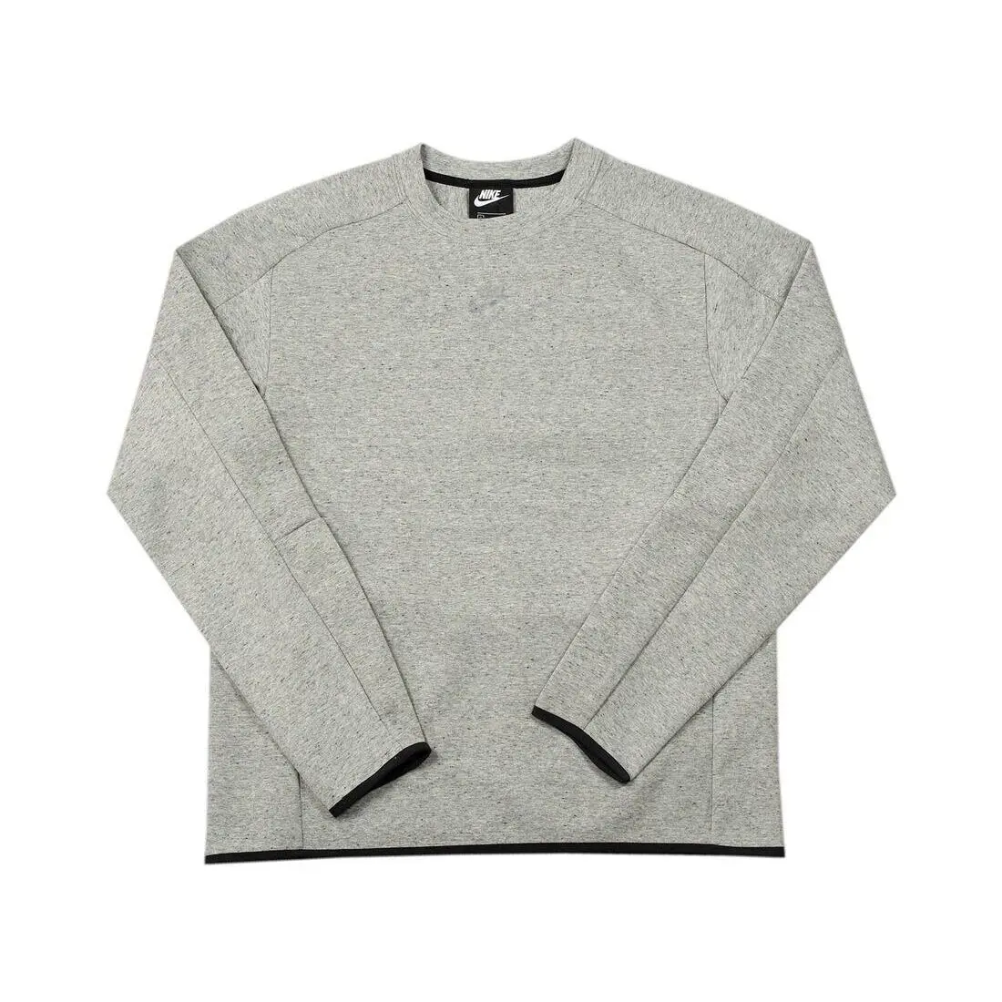 Nike Sportswear Tech Fleece Crew Sweatshirt Heather DA0398-010 Men`s L