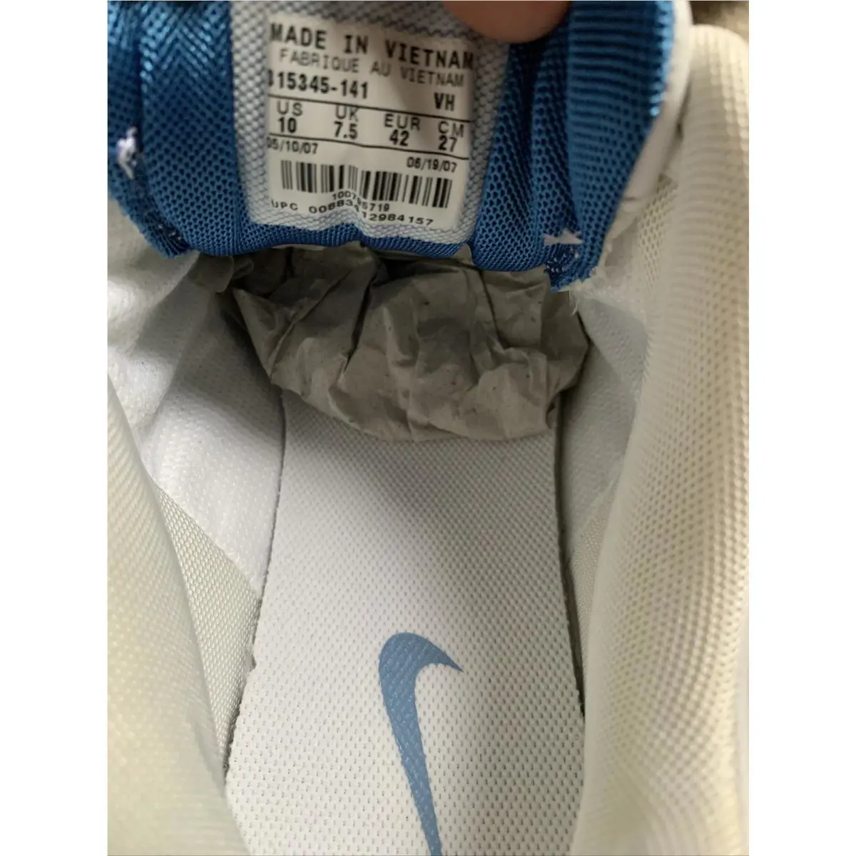 Nike shoes - T Lite V - Lite - 315345-141 - White 5