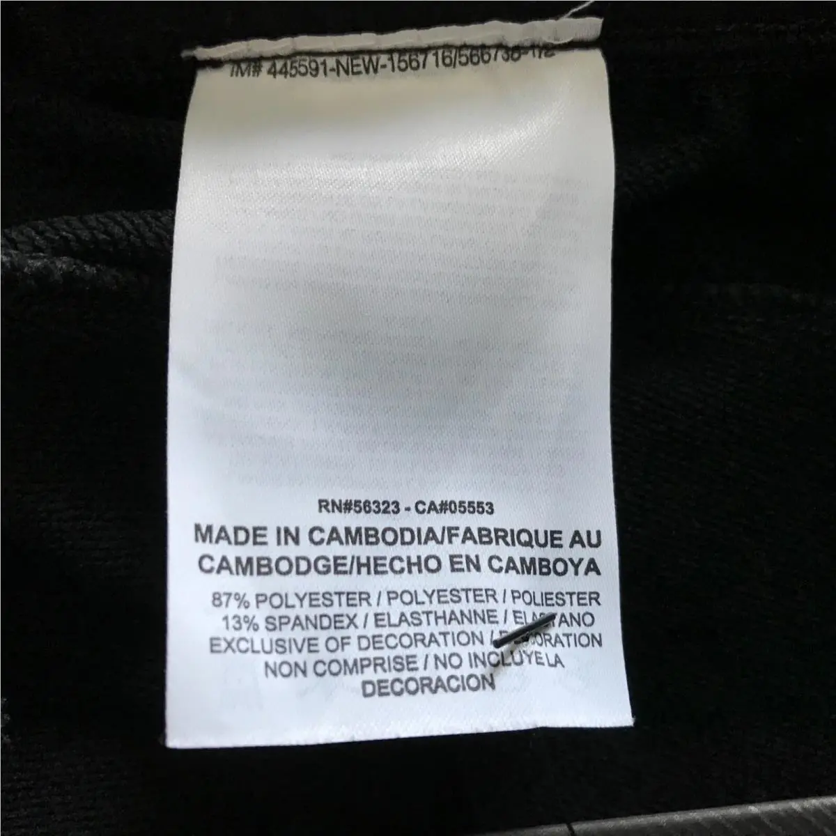 Nike clothing - AA0690-010 - AA0690-010 - Black (UPC: 191884206869) 10