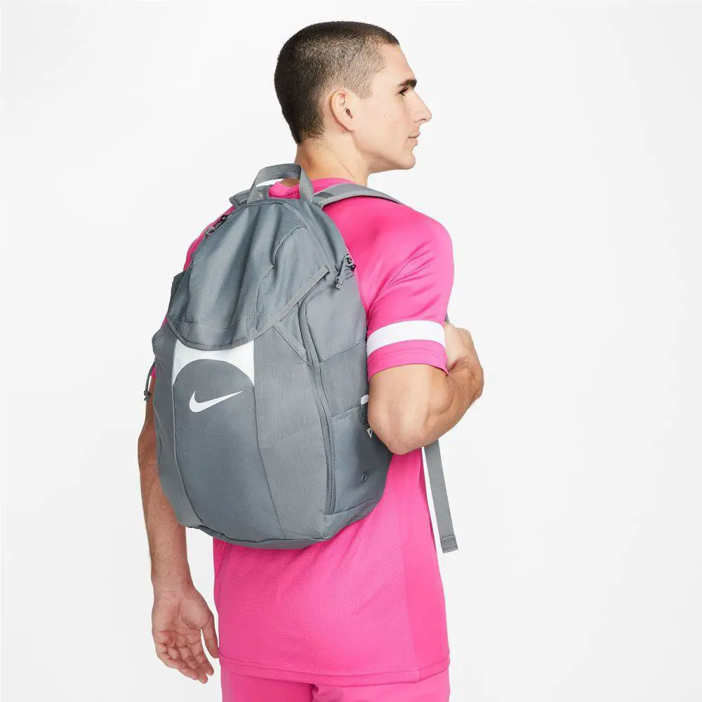 Nike Academy Team Backpack 30L 2.3 Cool Grey White Storm Fit DV0761 065 •