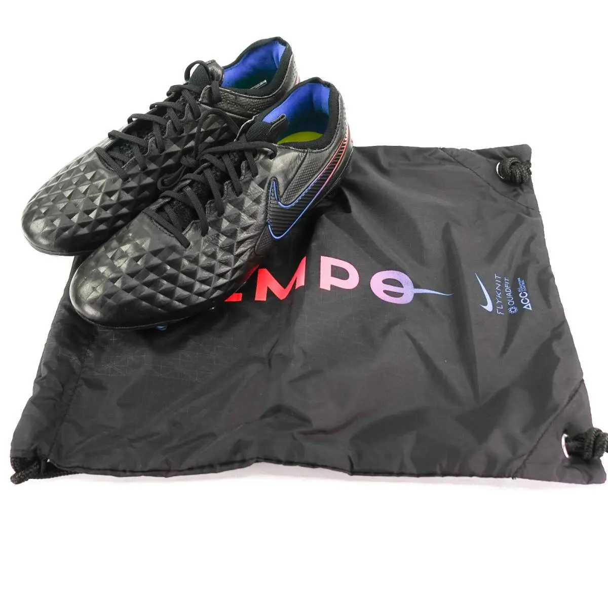 Nike shoes - Nike Legend 8 Elite FG - AT5293-090 - BLACK/BLACK-SIREN RED (UPC: 194501103114) 8
