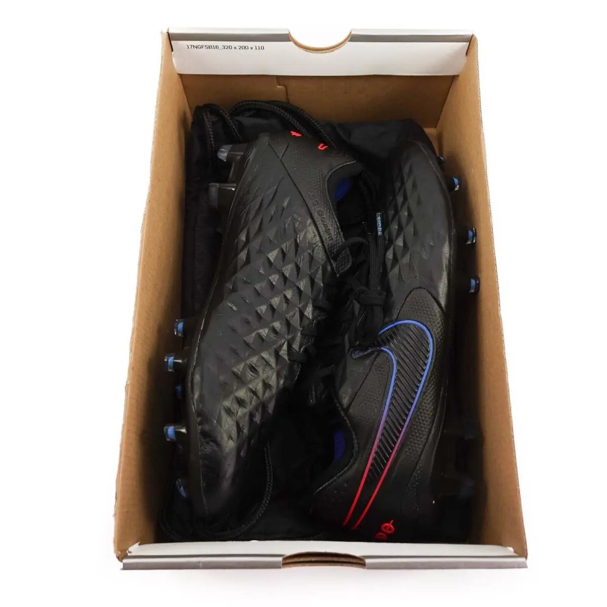 Nike shoes - Nike Legend 8 Elite FG - AT5293-090 - BLACK/BLACK-SIREN RED (UPC: 194501103114) 9