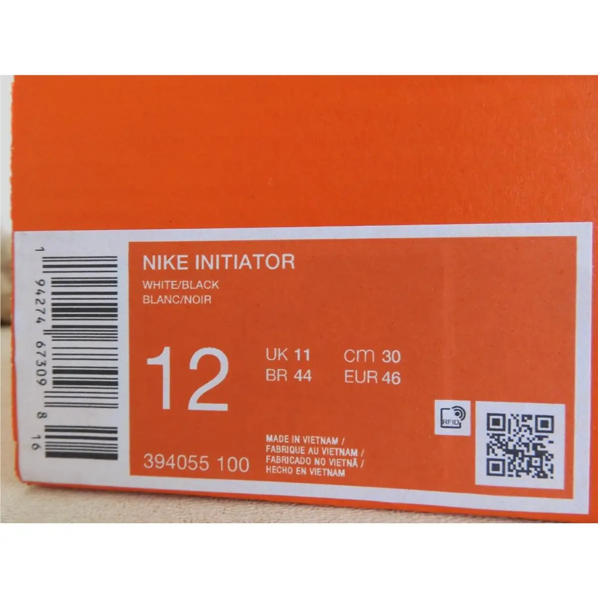 Nike shoes - Nike Initiator - Initiator - 394055-100 - White (UPC: 194274673098) 3