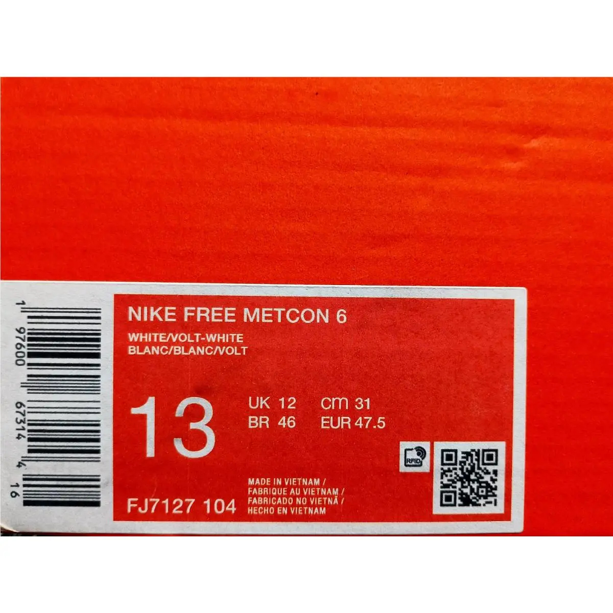 Nike shoes - Nike Free Metcon - Free Metcon - FJ7127-104 - White (UPC: 197600673144) 4