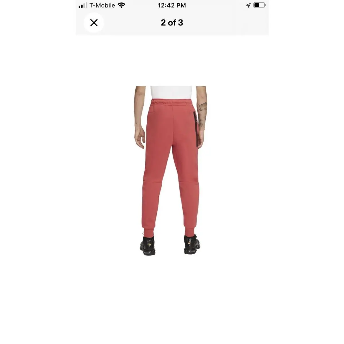 Nike clothing - Tech - Tech - Cu4495-662 - Red (UPC: 0195245441807) 1
