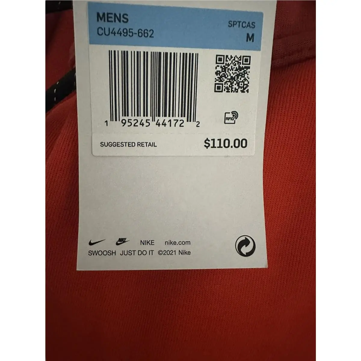 Nike clothing - Nike Tech - Tech - CU4495662 - Red 2