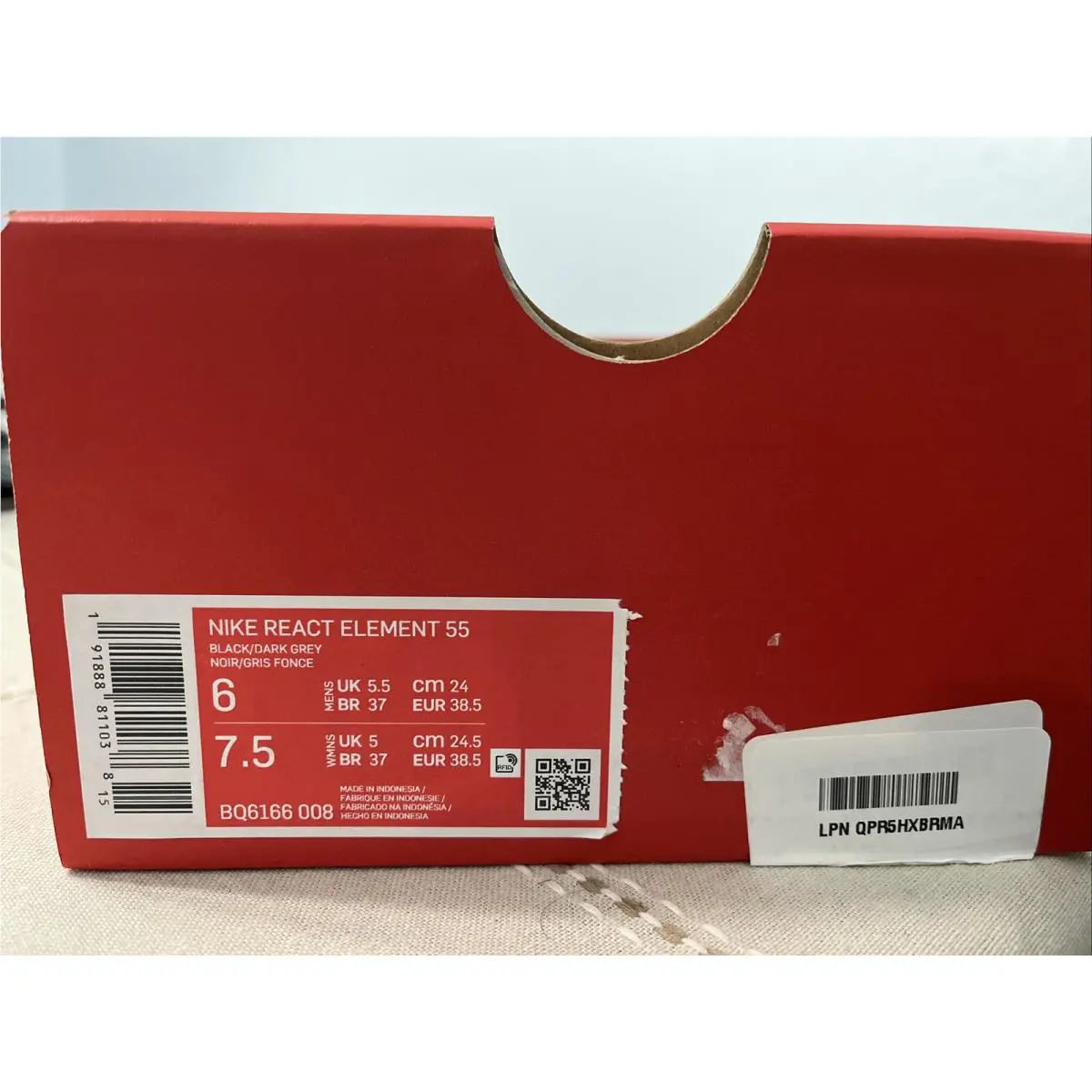 Nike shoes - React Element 55 - React Element - BQ6166-008 - Black 13