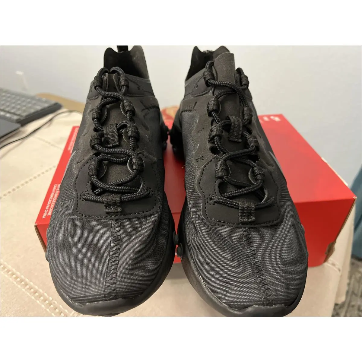 Nike shoes - React Element 55 - React Element - BQ6166-008 - Black 3