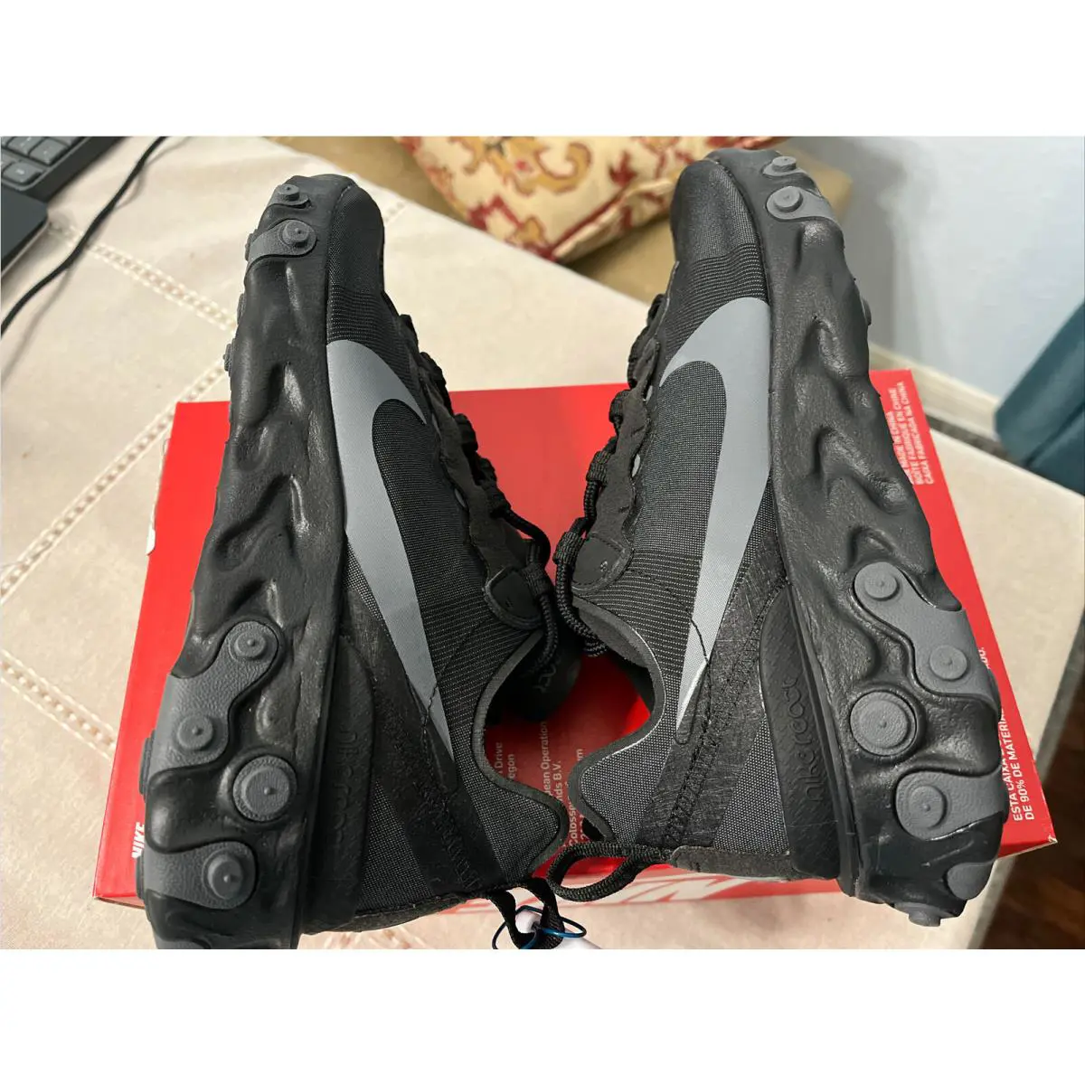 Nike shoes - React Element 55 - React Element - BQ6166-008 - Black 6
