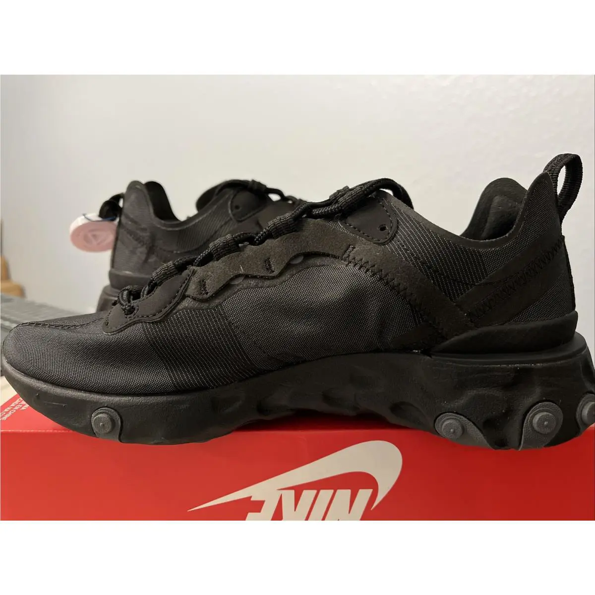 Nike shoes - React Element 55 - React Element - BQ6166-008 - Black 0