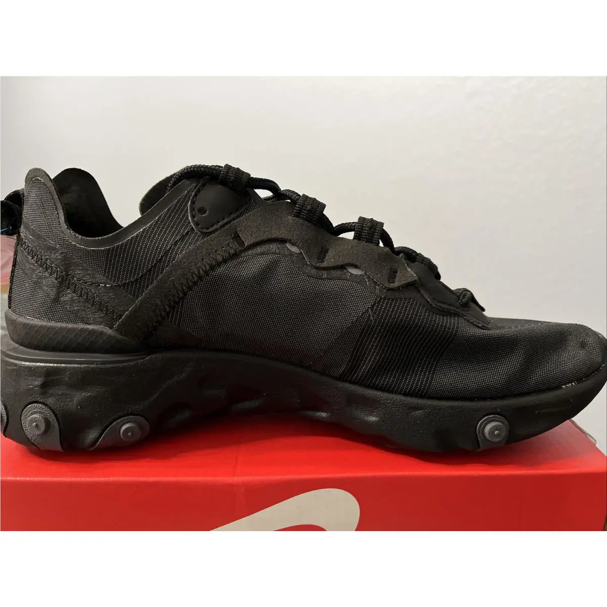 Nike shoes - React Element 55 - React Element - BQ6166-008 - Black 1
