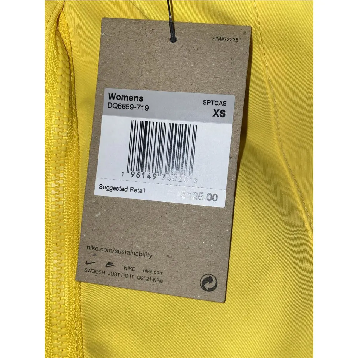 Nike clothing - DQ6659719 DA6659-719 DQ6659 - DQ6659719 DA6659-719 DQ6659 - Yellow (UPC: 0196149340203) 8