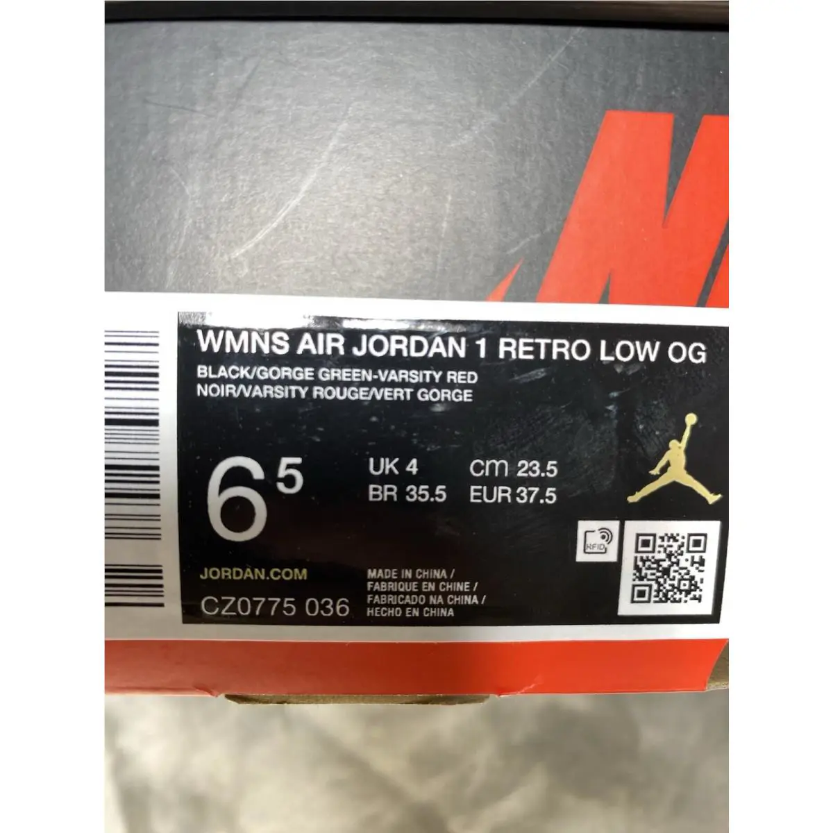 Nike shoes - Air Jordan 1 Low - Air Low - CZ0775-036 - Green (UPC: 197593674647) 5
