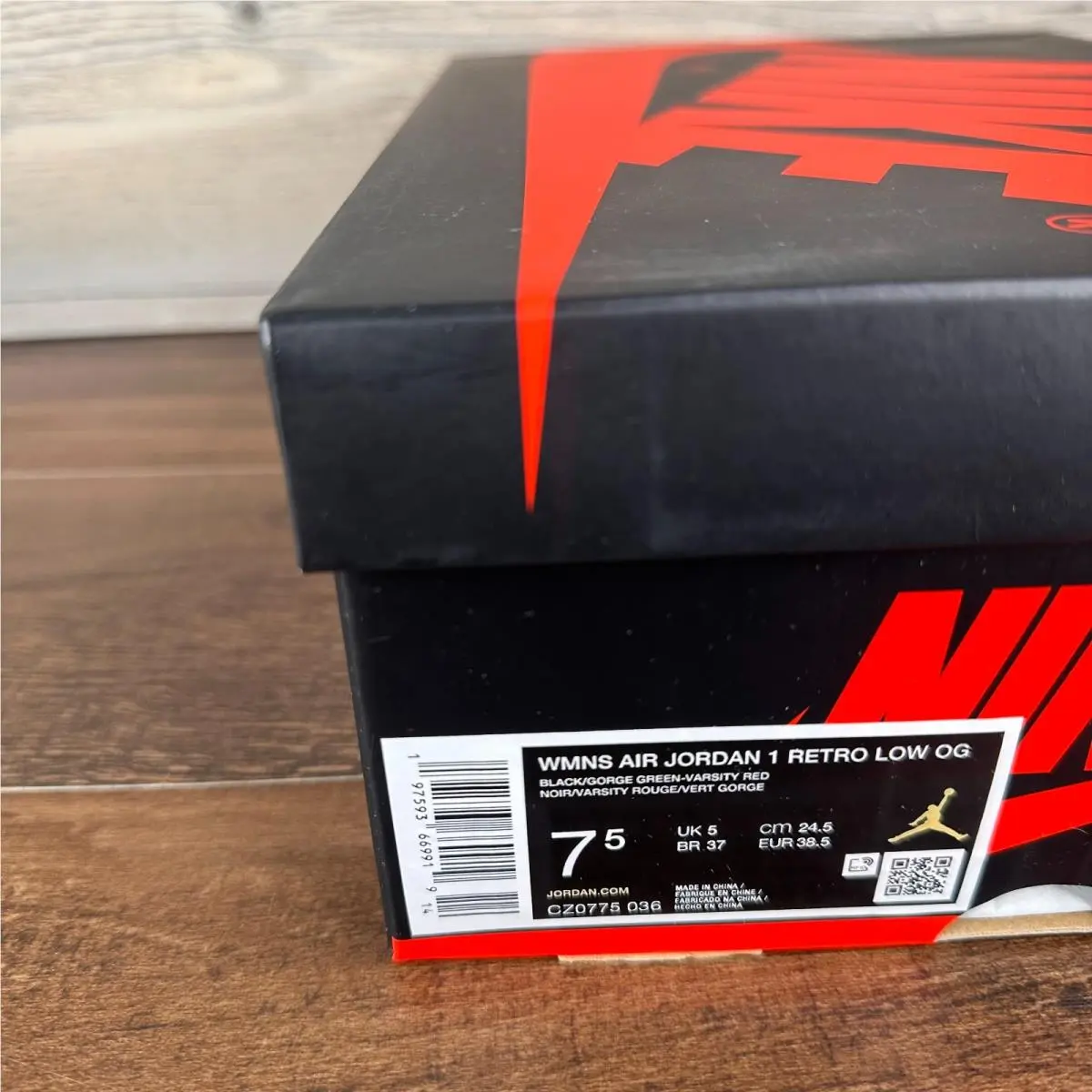 Nike shoes - Air Jordan 1 Low - Air Low - CZ0775-036 - Green (UPC: 197593669919) 7