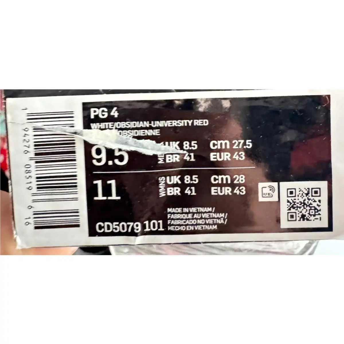 Nike shoes - Nike PG 4 - CD5079-101 - White 7