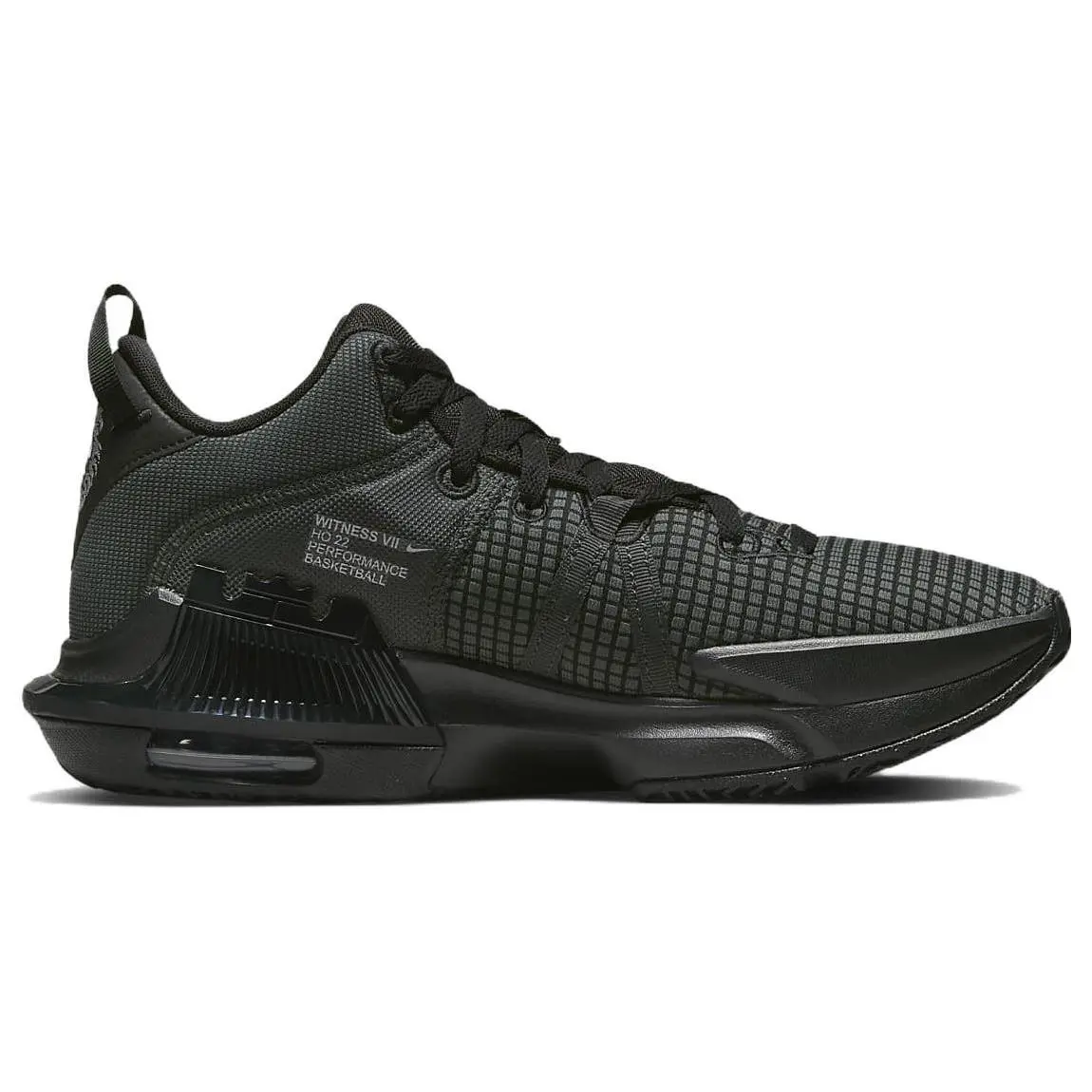 Nike Lebron Witness 7 Black Anthracite DM1123-004 Men`s 10 - Black