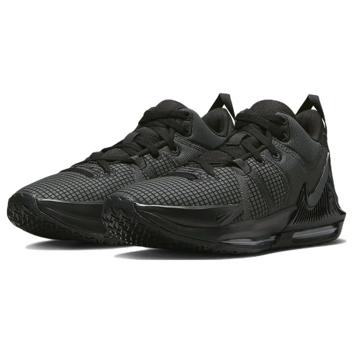 Nike shoes - Nike LeBron Witness 7 - LeBron Witness - DM1123-004 - Black, Manufacturer: Black/Anthracite/Black 1