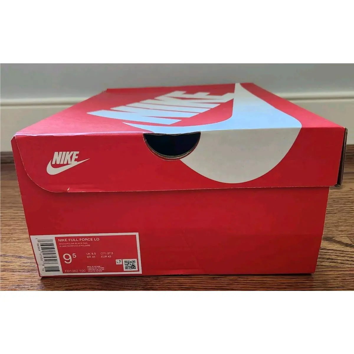 Nike shoes - Nike Full Force - Full Force - White 5