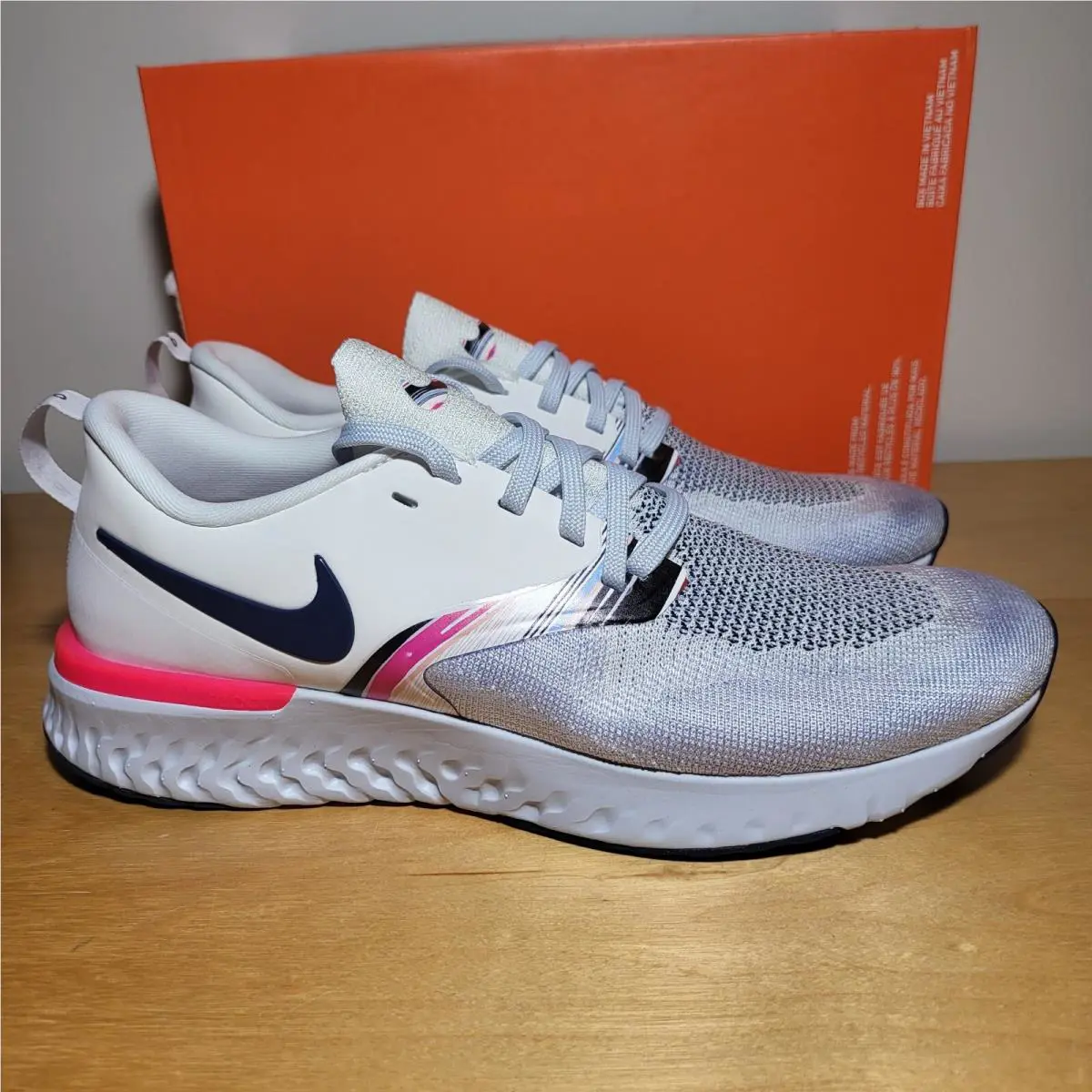 Nike shoes - Nike Odyssey React - Odyssey React - AV2608-146 - White, Manufacturer: White (UPC: 885176966066) 2