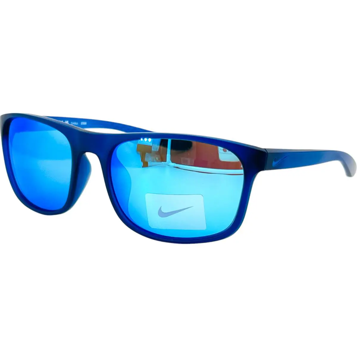 Nike Endure M FJ2198 Mens Plastic Sunglass 410 Matte Midnight Navy 59-19 Mirror