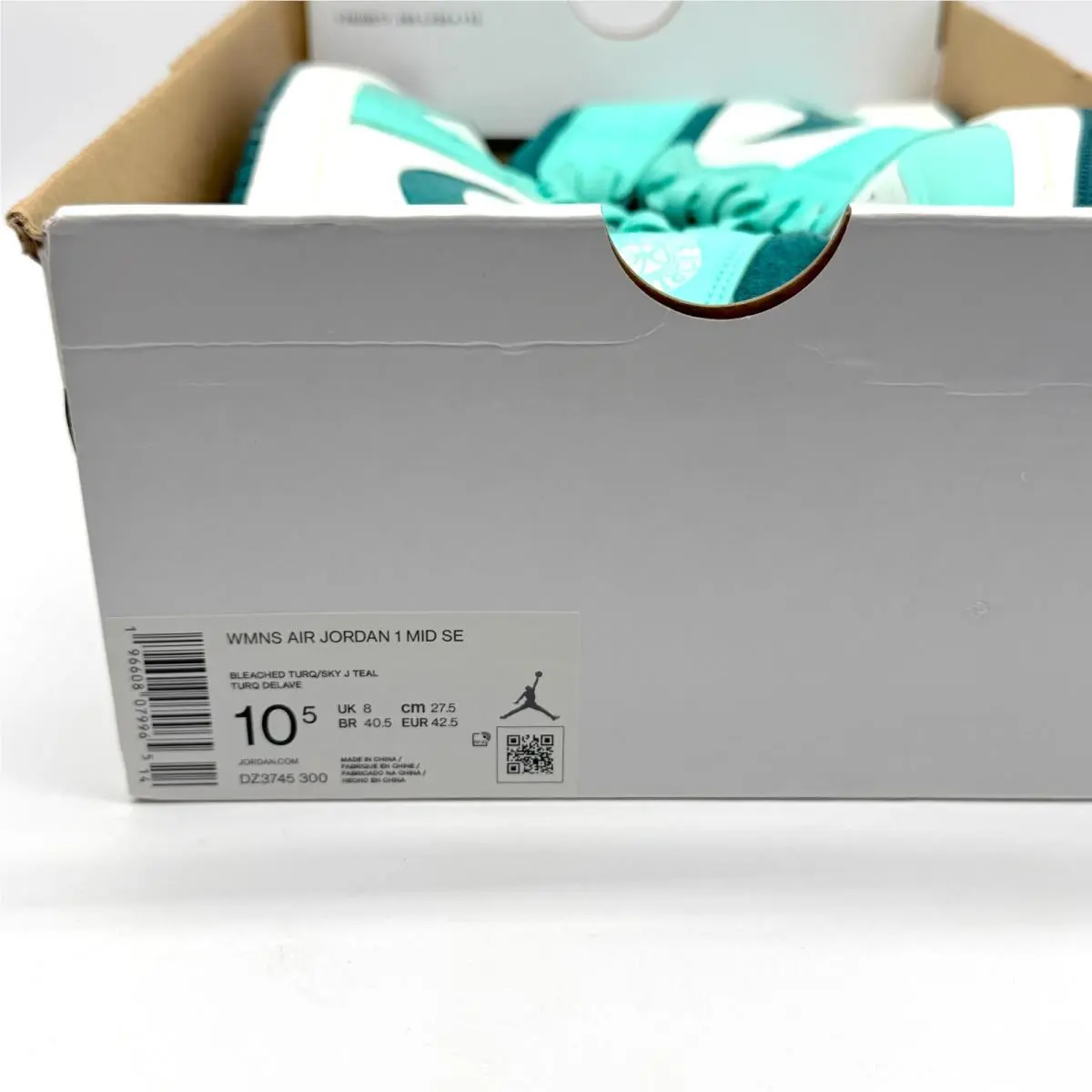 Nike shoes - Nike Air Jordan 1 - Air - DZ3745-300 - Multicolor (UPC: 196608079989) 9
