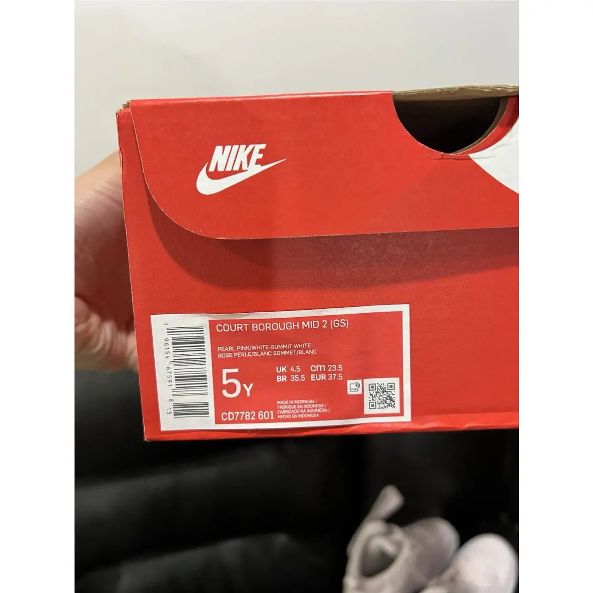 Nike shoes - Nike Court Borough - Court Borough - Pink (UPC: 193152386525) 7