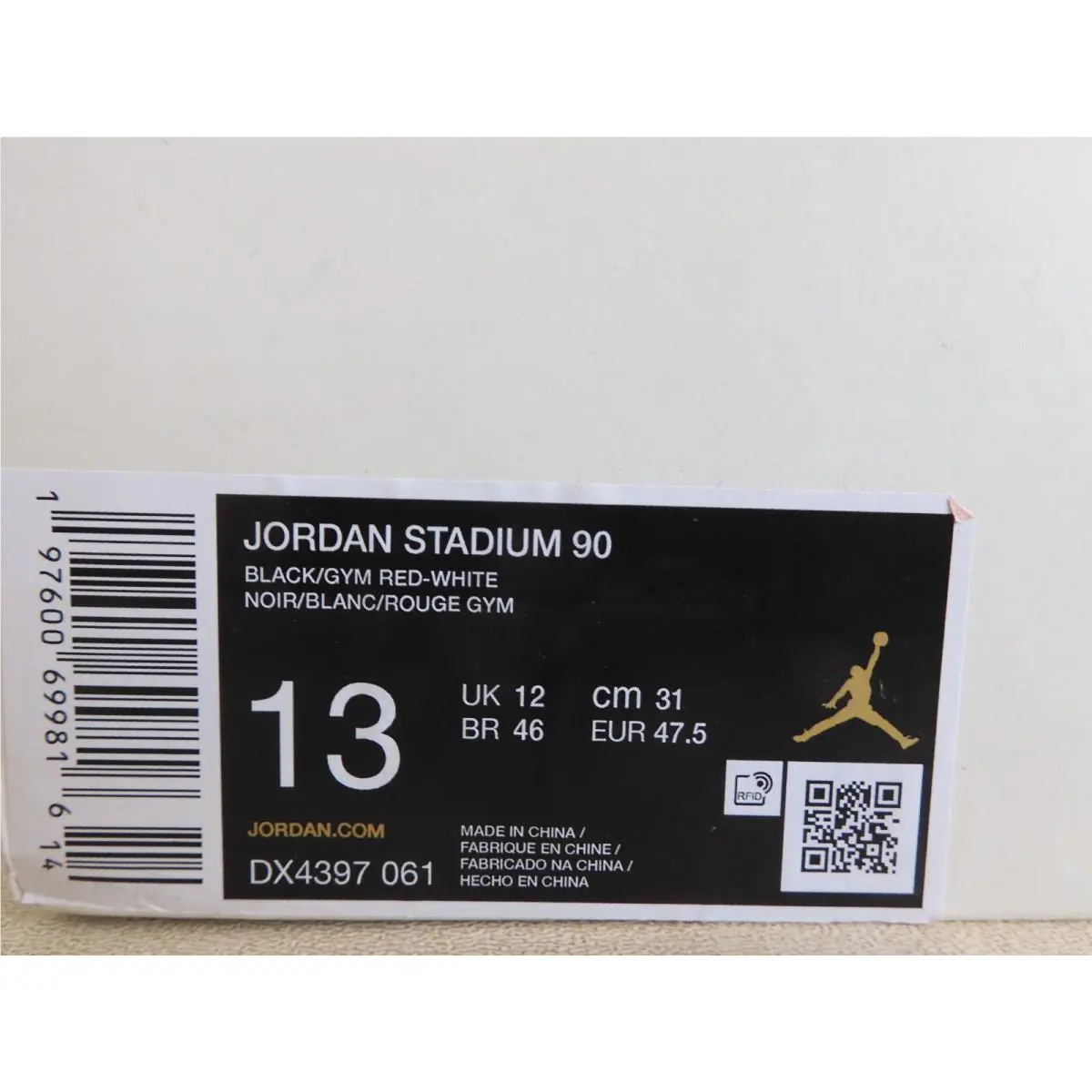 Nike shoes - Jordan Stadium - Stadium - DX4397 061 - Black (UPC: 197600699816) 3