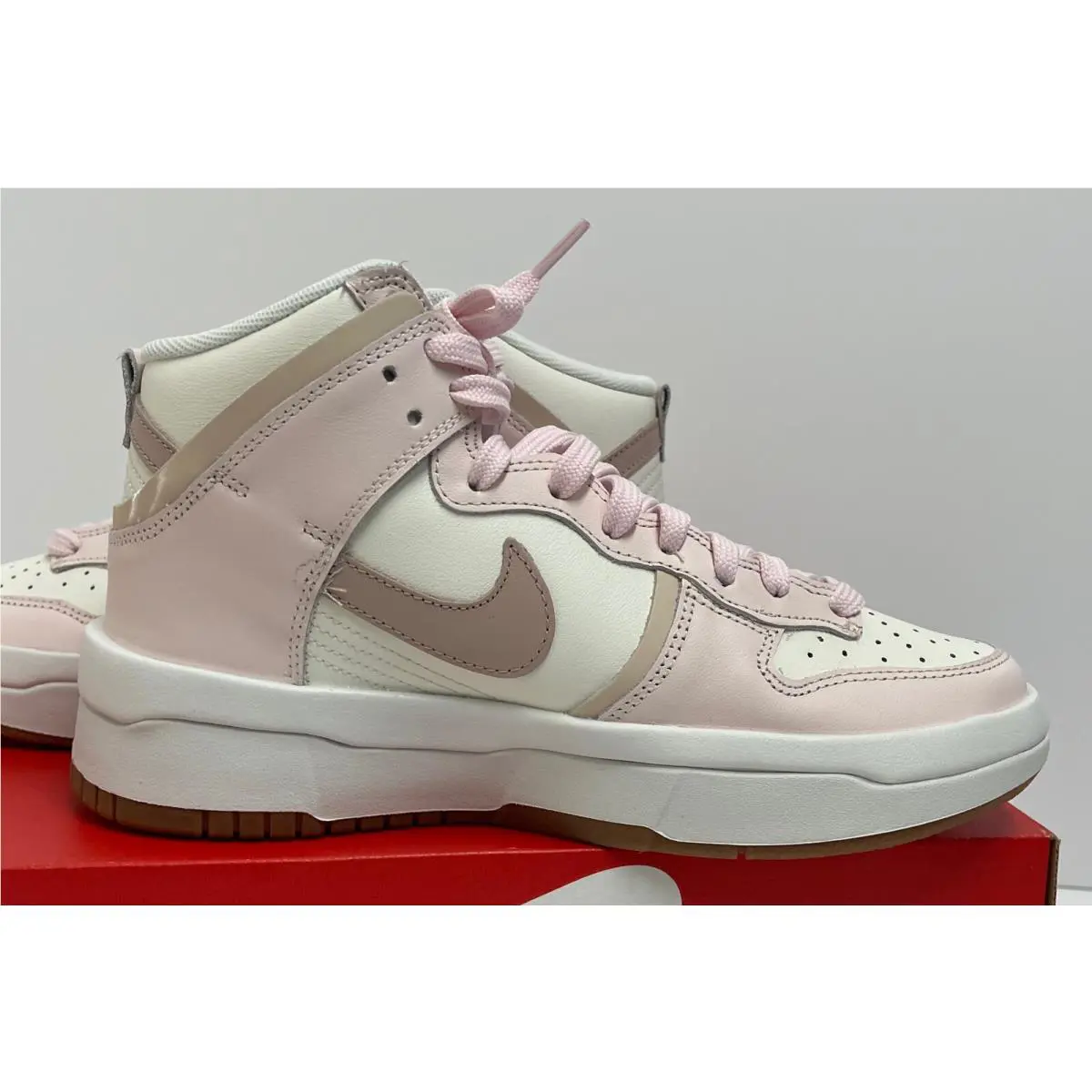 Nike shoes - Nike Dunk High - Dunk High - DH3718-102 - Sail Pink Oxford (UPC: 195243643999) 5