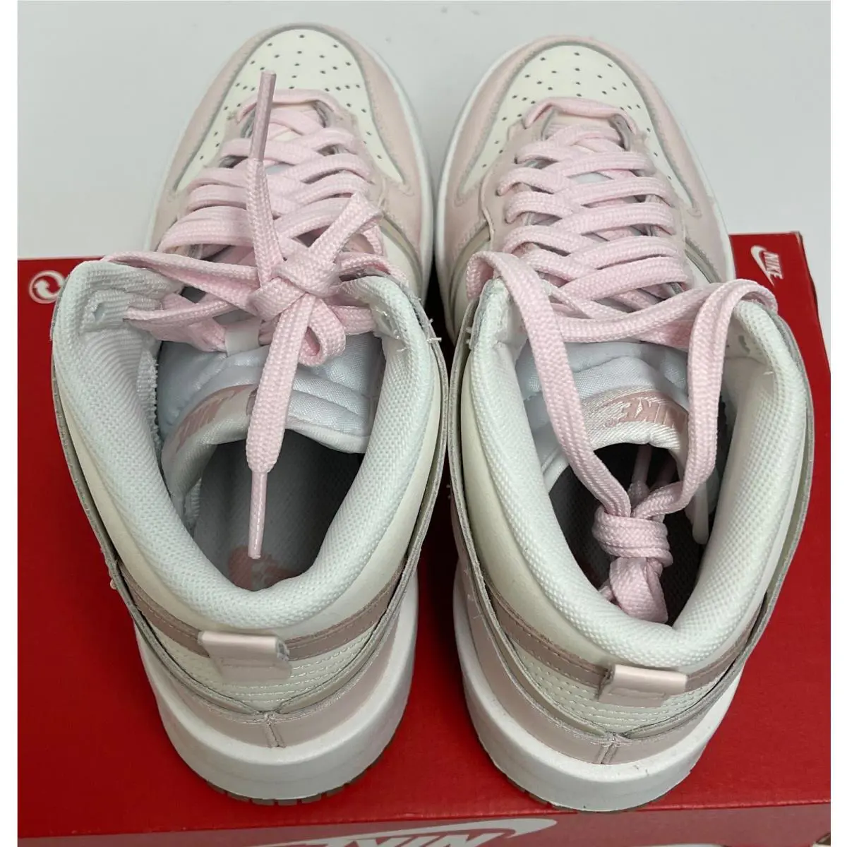Nike shoes - Nike Dunk High - Dunk High - DH3718-102 - Sail Pink Oxford (UPC: 195243643999) 7