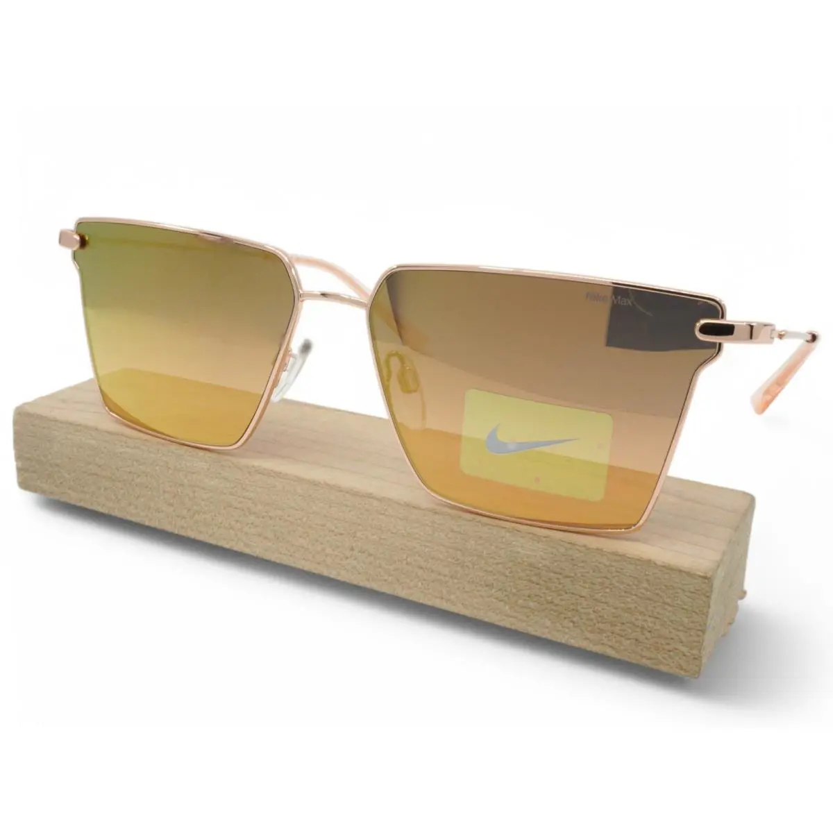 IB3683X-600 Unisex Nike Pursuit Flair Sunglasses - Frame: Rose Gold