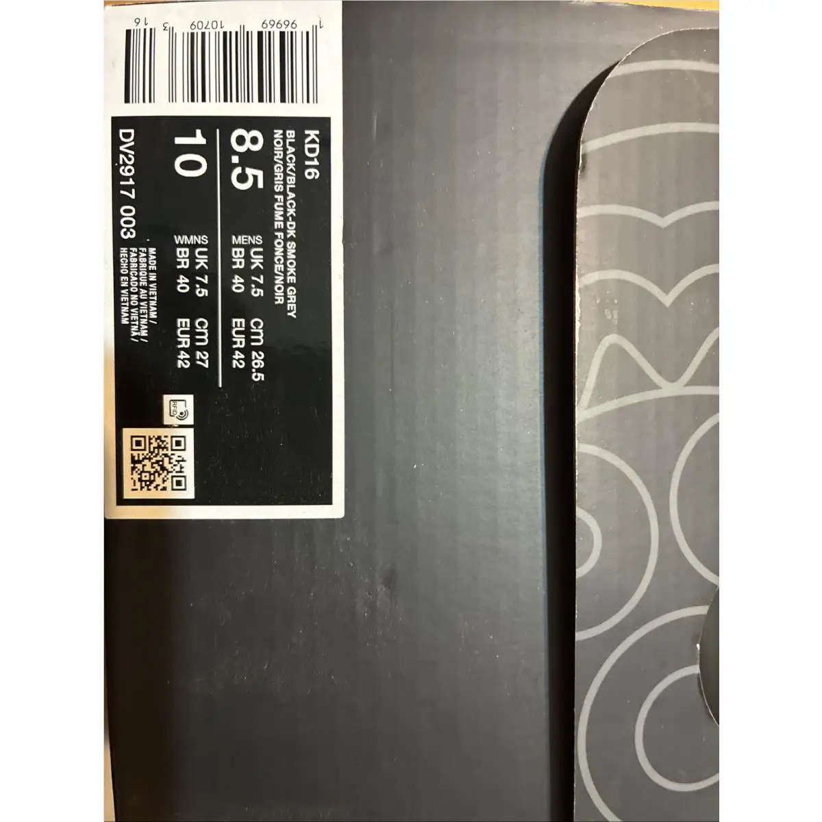 Nike shoes - Nike KD 16 - DV2917-003 - Black (UPC: 196969107093) 8