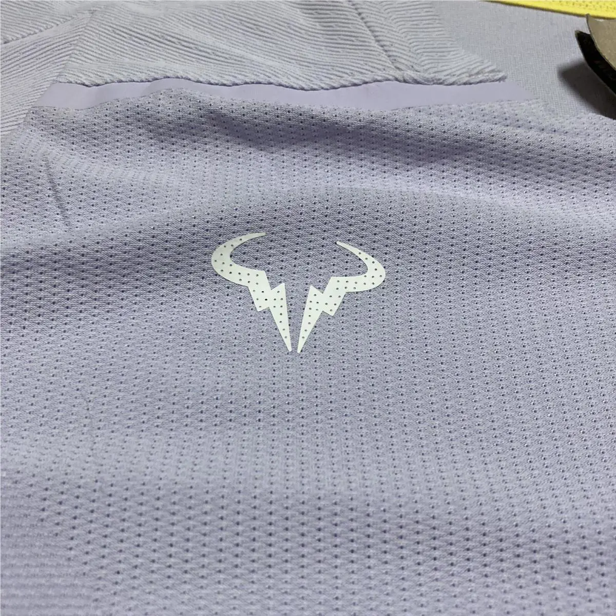 Nike clothing - Nike Court Rafael Nadal ADV Top - Violet Frost / Yellow 5