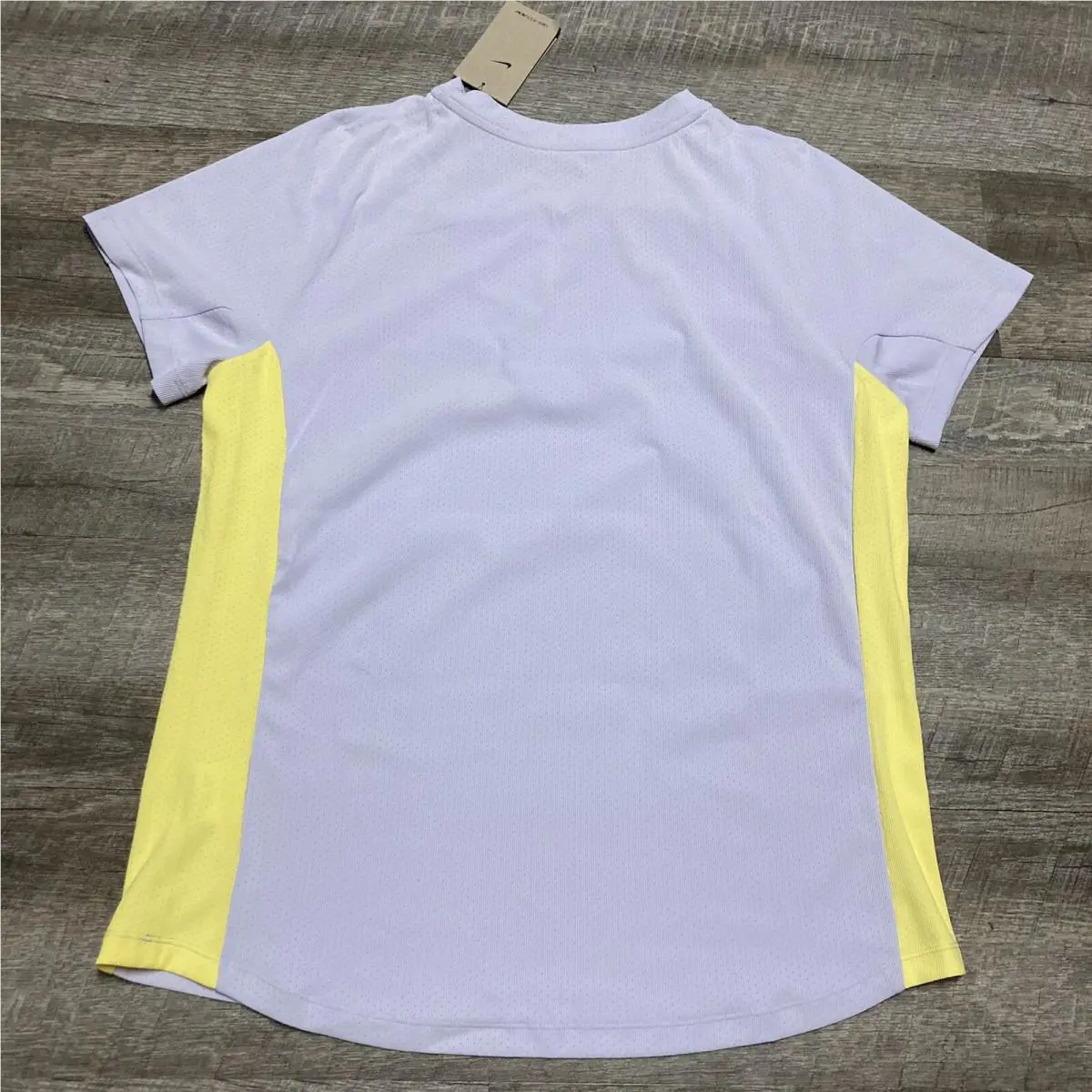 Nike clothing - Nike Court Rafael Nadal ADV Top - Violet Frost / Yellow 7