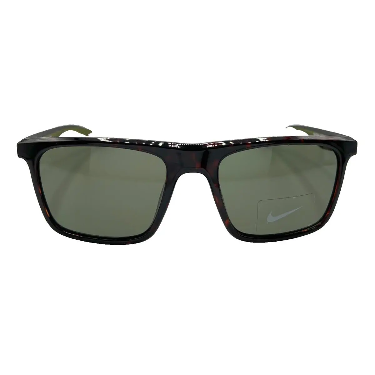 Nike - Chak DZ7372 220 54/19/140 - Tort - Sunglasses Pouch - Frame: Brown, Lens: Green, Exactly Lens: G15 Green