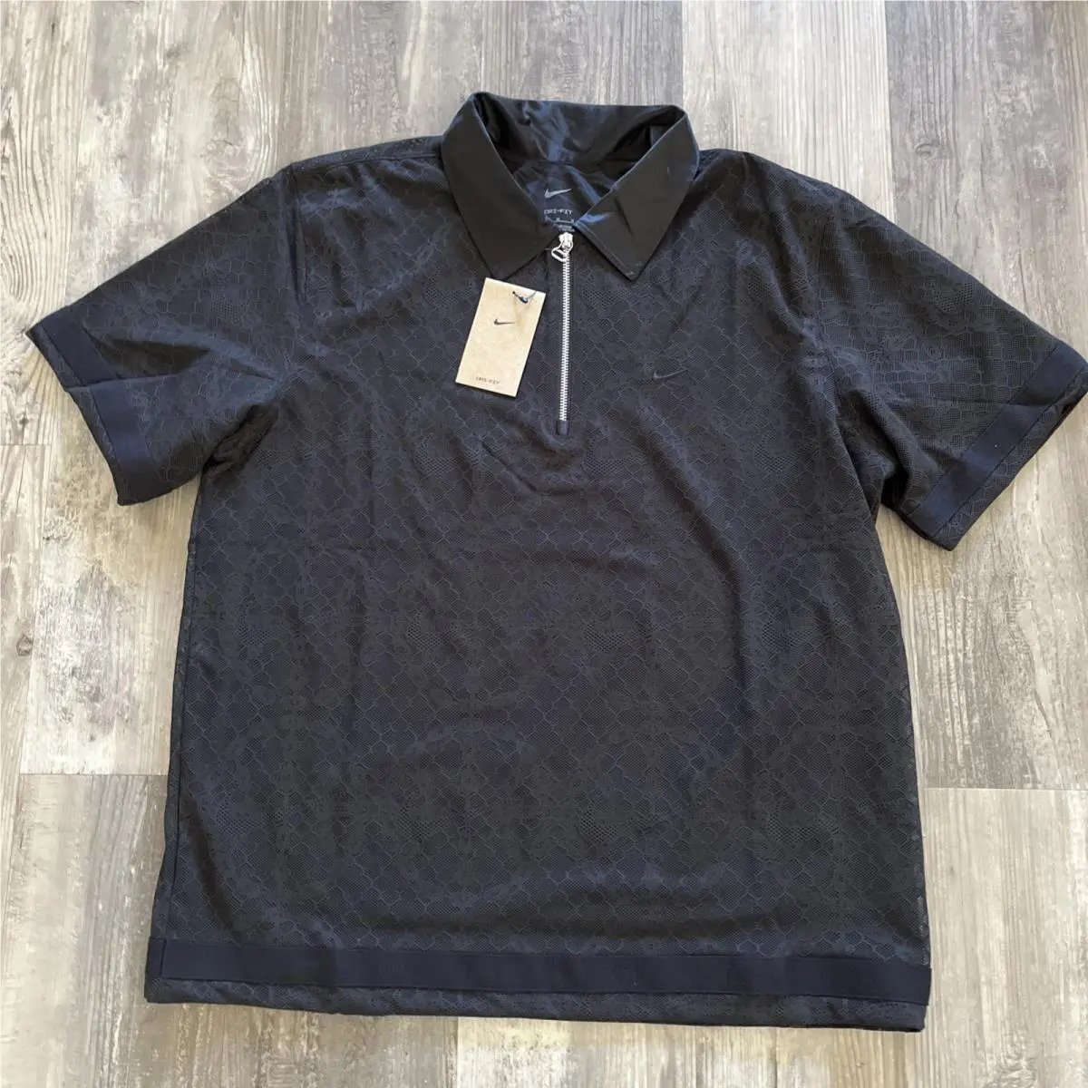 Nike clothing - Nike DNA Dri-FIT 1/4-Zip Top - FZ0232-010 - Black (UPC: 0197596530698) 8