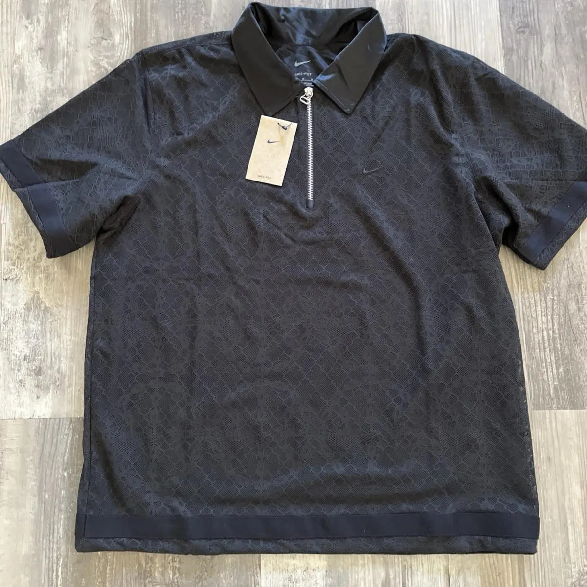 Nike clothing - Nike DNA Dri-FIT 1/4-Zip Top - FZ0232-010 - Black (UPC: 0197596530698) 15