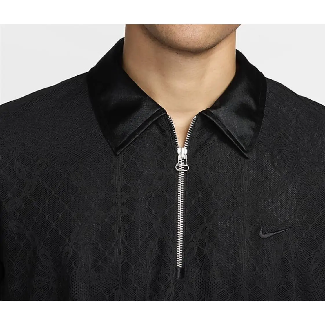 Nike clothing - Nike DNA Dri-FIT 1/4-Zip Top - FZ0232-010 - Black (UPC: 0197596530698) 2