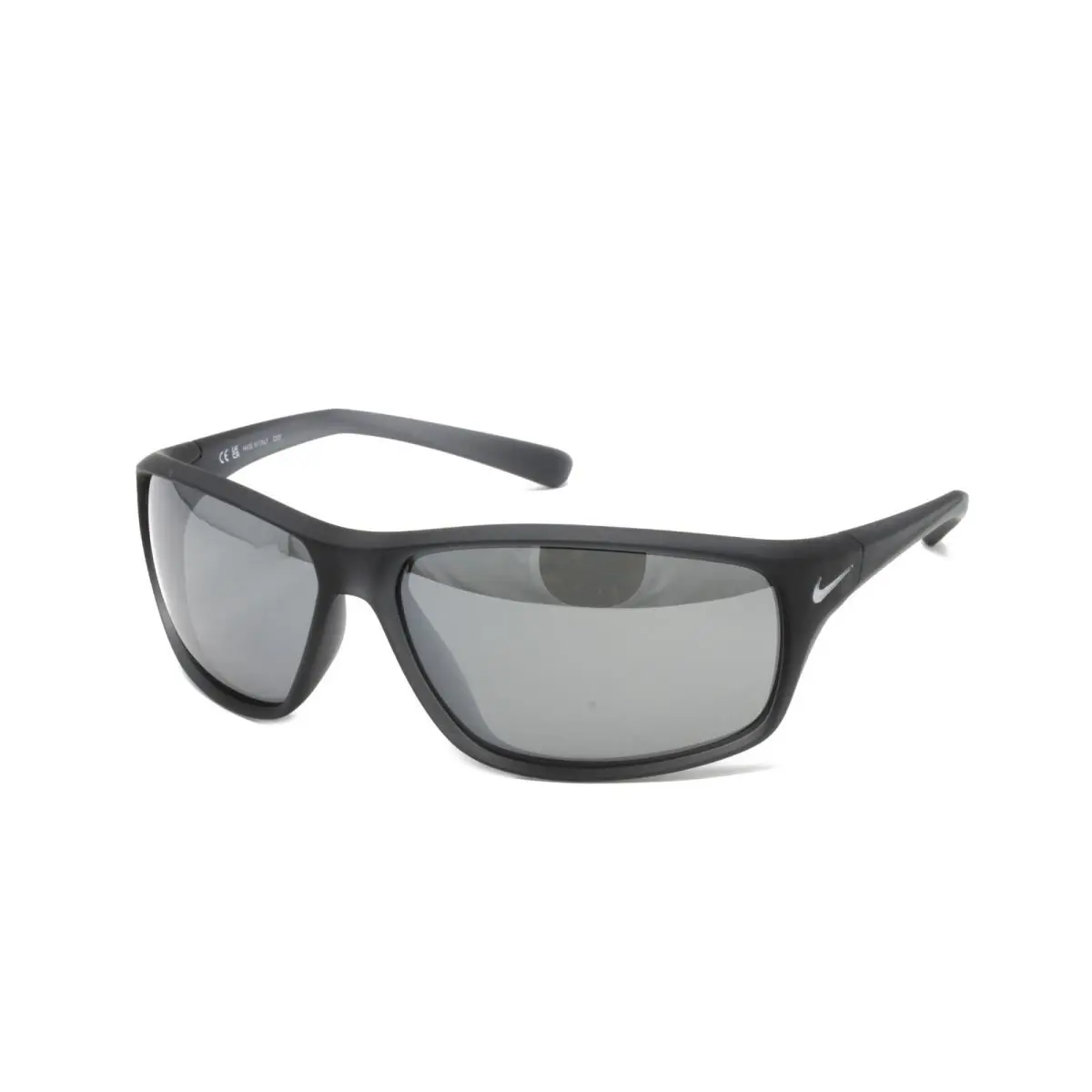 Nike Sunglasses Adrenaline EV1134 010 Anthracite Silver 65mm Grey Mirror Lens - Frame: Gray, Lens: Gray