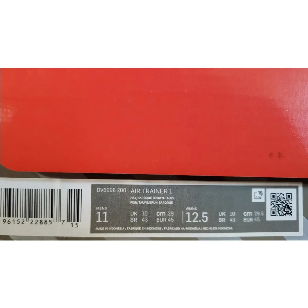 Nike shoes - Nike Air Trainer 1 - Air Trainer - DV6998-200 - Brown 5