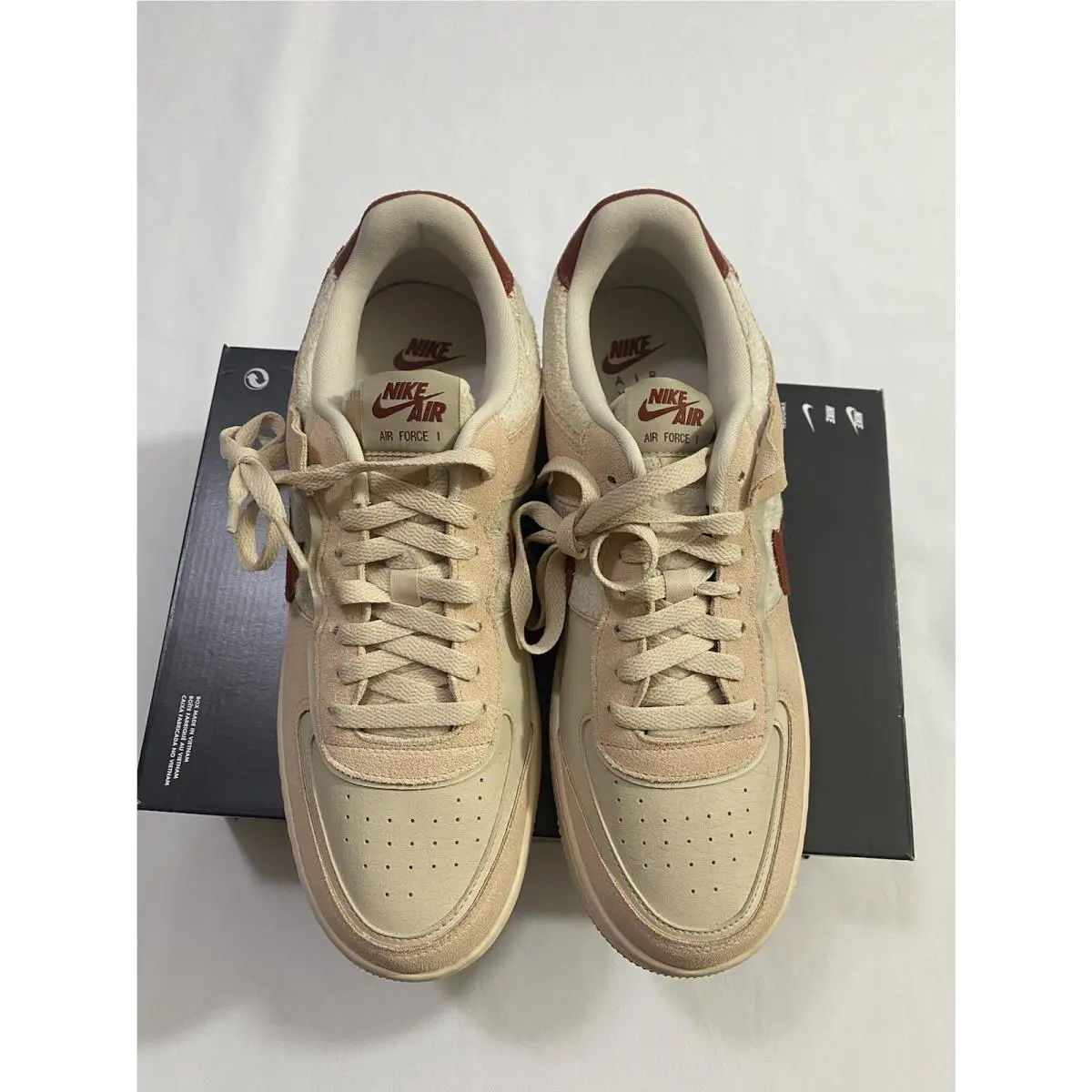 Nike shoes - Nike Air Force 1 Shadow - DZ4705-200 - Brown (UPC: 0196152637284) 0