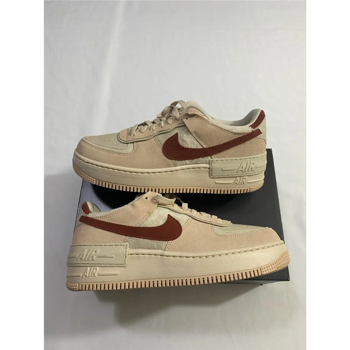 Nike shoes - Nike Air Force 1 Shadow - DZ4705-200 - Brown (UPC: 0196152637284) 1