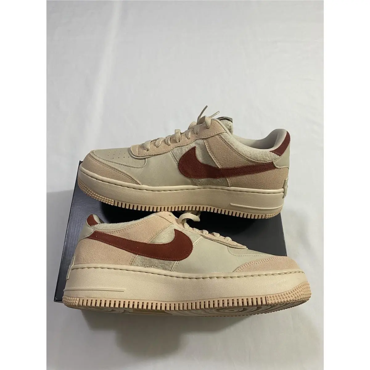 Nike shoes - Nike Air Force 1 Shadow - DZ4705-200 - Brown (UPC: 0196152637284) 2