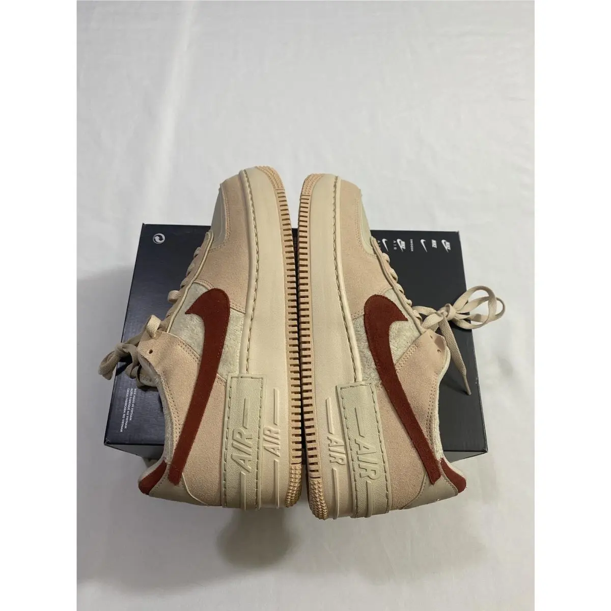 Nike shoes - Nike Air Force 1 Shadow - DZ4705-200 - Brown (UPC: 0196152637284) 3