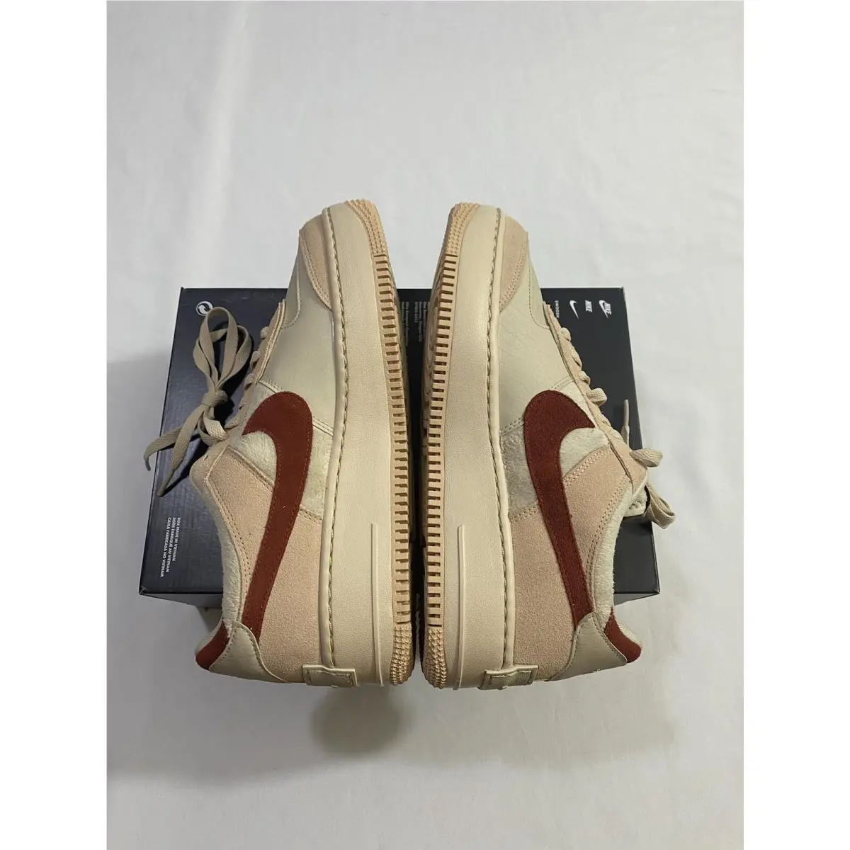 Nike shoes - Nike Air Force 1 Shadow - DZ4705-200 - Brown (UPC: 0196152637284) 4