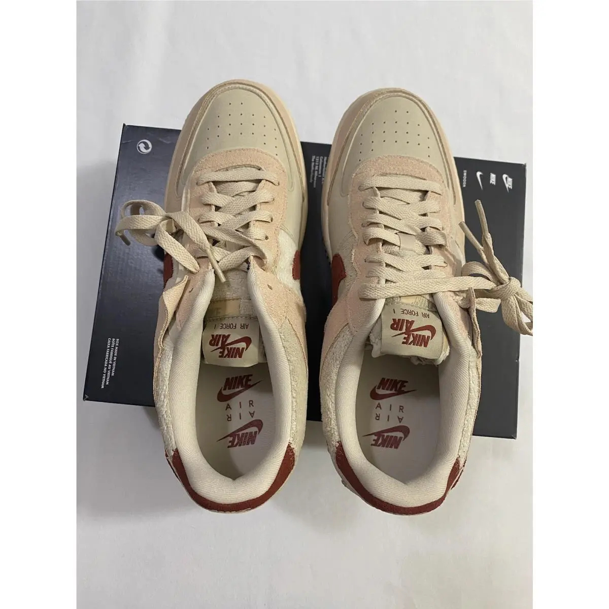 Nike shoes - Nike Air Force 1 Shadow - DZ4705-200 - Brown (UPC: 0196152637284) 5