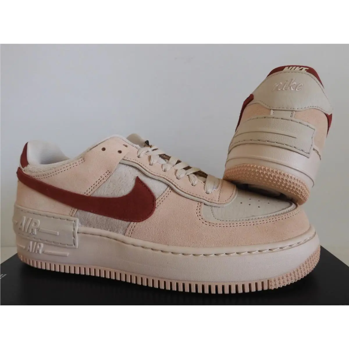 Nike shoes - Nike Air Force 1 Shadow - DZ4705-200 - Beige (UPC: 196152637284) 0
