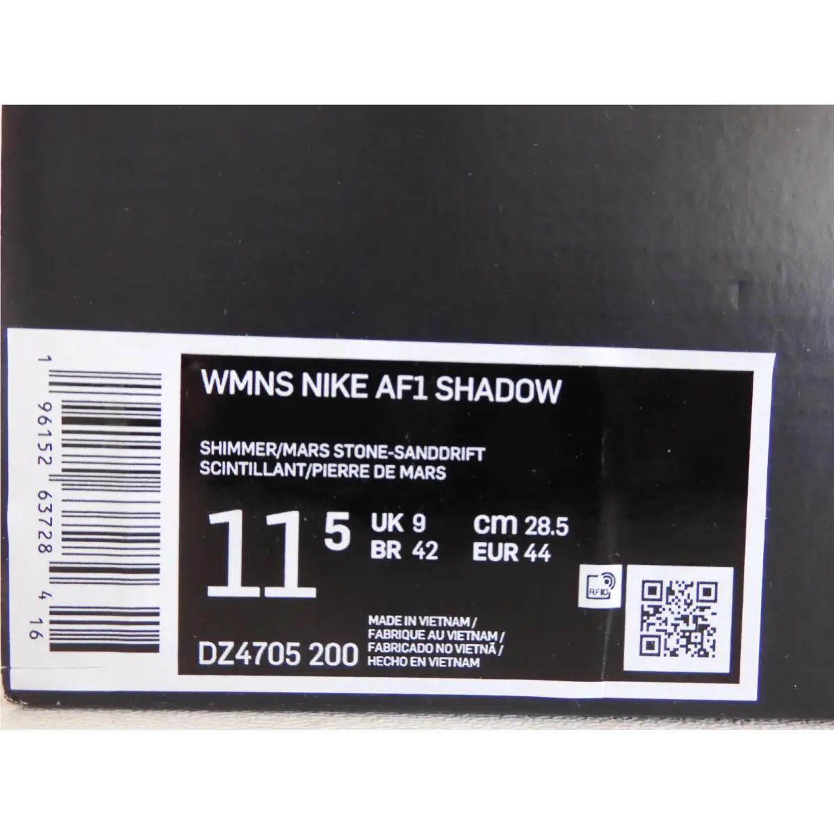 Nike shoes - Nike Air Force 1 Shadow - DZ4705-200 - Beige (UPC: 196152637284) 3