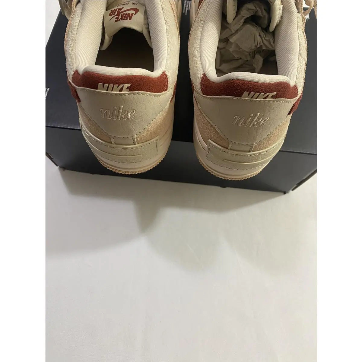 Nike shoes - Nike Air Force 1 Shadow - DZ4705-200 - Brown (UPC: 0196152637284) 6
