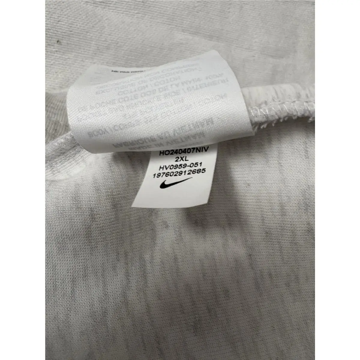 Nike clothing - Nike Sportswear Tech Fleece Jogger - HV0959-063 - Gray (UPC: 0197602912685) 7